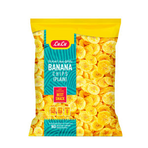 LuLu Banana Chips Plain 200g