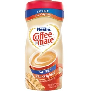 Buy Nestle Coffee Mate Fat Free Coffee Creamer 453g Online at Best Price | Non Dairy Creamers | Lulu KSA in Saudi Arabia