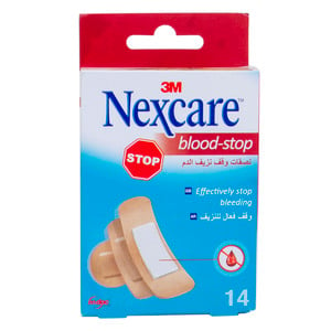 Nexcare Blood Stop Bandages 14pcs