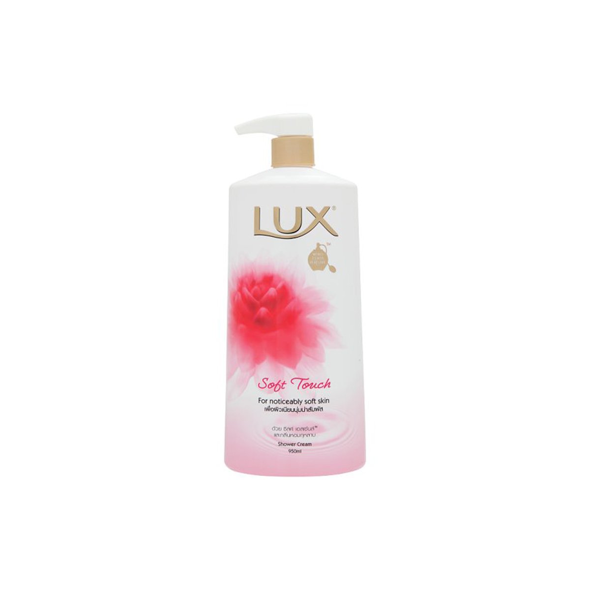 Lux Shower Cream Soft Touch Bottle 900ml