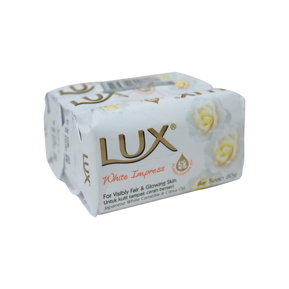 Lux Bath Soap White Impress 3x80g