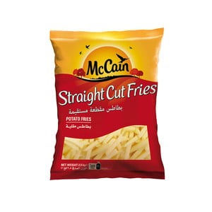 Buy McCain Straight Cut Potato Fries 2.5 kg Online at Best Price | French Fries | Lulu KSA in Saudi Arabia