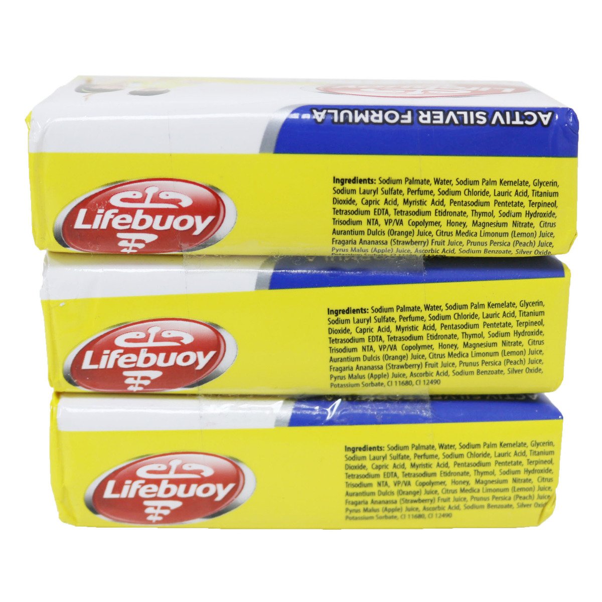 Lifebouy Antibacterial Bath Soap Lemon Fresh 3 x 80g