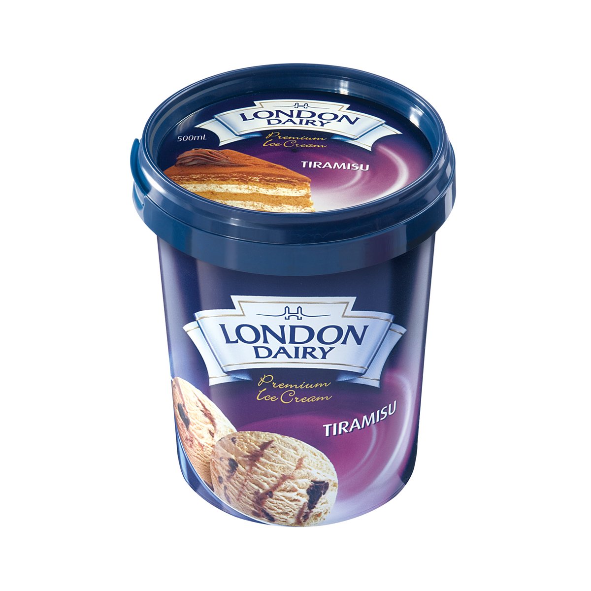 Buy London Dairy Tiramisu Ice Cream 500 ml Online at Best Price | Ice Cream Take Home | Lulu Kuwait in Saudi Arabia
