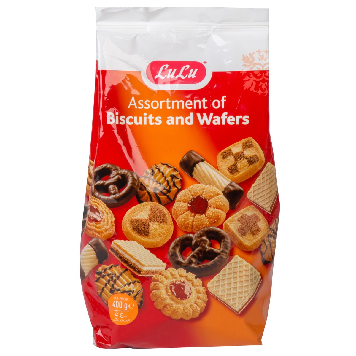 LuLu Assortment Of Biscuits And Wafers 400g