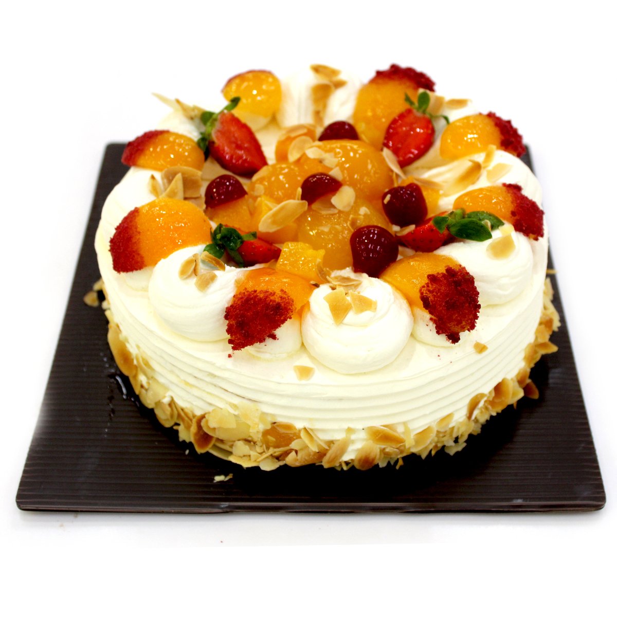 Vanila Almond Fruit Cake
