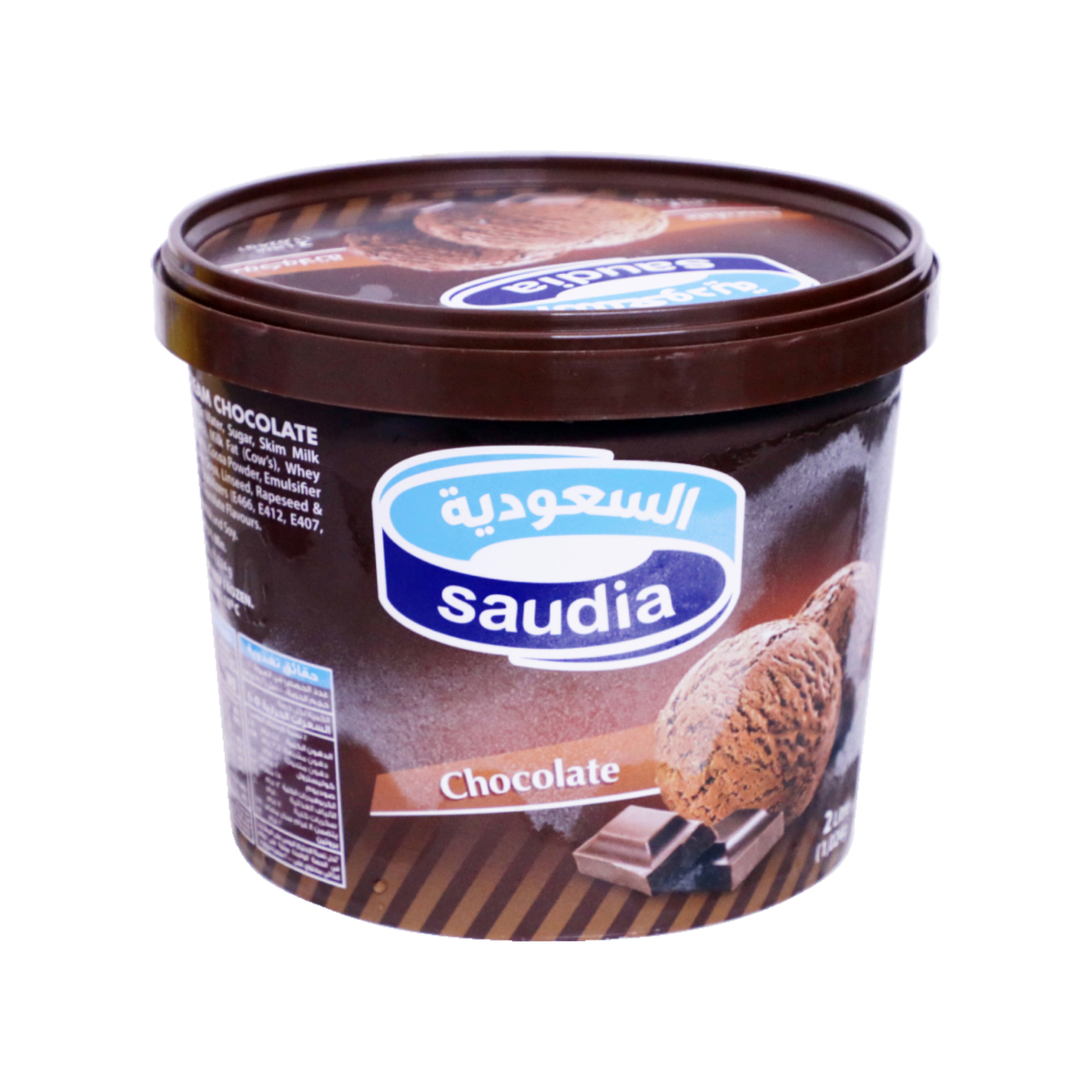 Buy Saudia Ice Cream Chocolate 2Litre Online at Best Price | Ice Cream Take Home | Lulu KSA in Saudi Arabia
