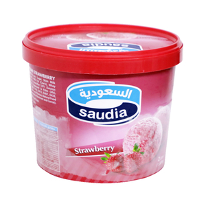 Saudia Ice Cream Strawberry 2Litre