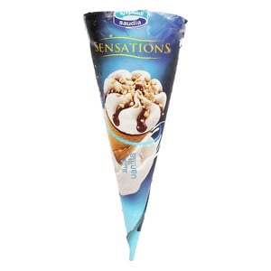 Saudia Sensations Vanilla Ice Cream Cone 150ml