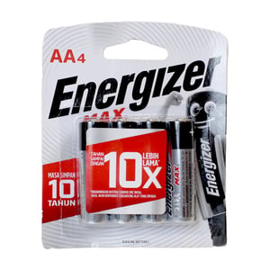 Energizer Battery AA 4 MAX