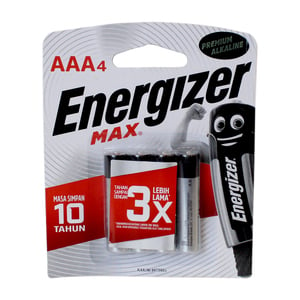 Energizer Battery AAA 4 MAX