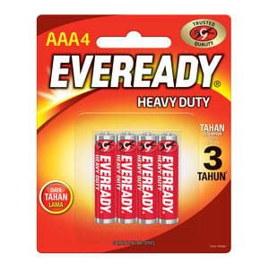 Eveready Battery AAA 4 1012 Heavy