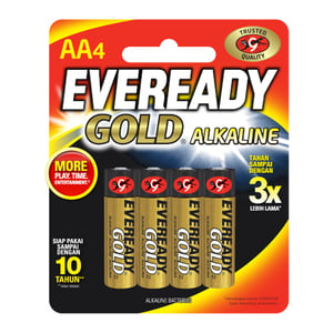 Eveready Battery AA 4 Gold A91