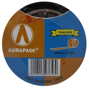 Aura Tape Premium 48mmx50m Hitam