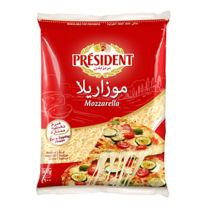 President Shredded Mozzarella Cheese 900g