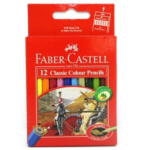Faber-Castell 12 Classic Colour Pencils
