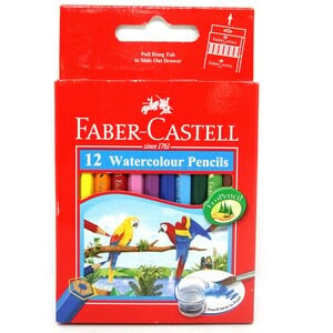 Faber-Castell 12 Watercolour Pencils