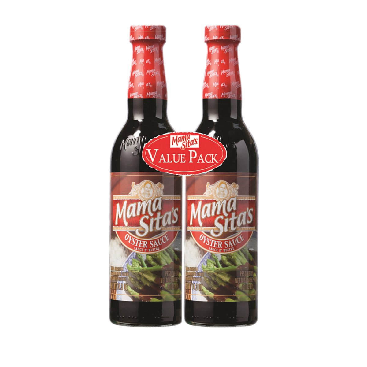 Mama Sita's Oyster Sauce Value Pack 2 x 405 ml