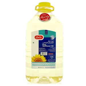 اشتري قم بشراء لولو زيت دوار الشمس النقي 5 لتر Online at Best Price من الموقع - من لولو هايبر ماركت Sunflower Oil في السعودية