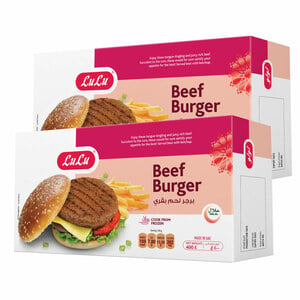 Lulu Beef Burger 2 x 400g