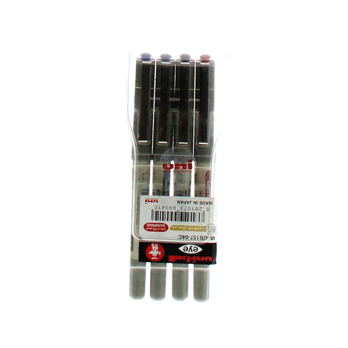 Uni-Ball Eye Pen 0.7 MIUB157-04C 4's