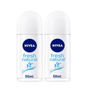 Nivea Fresh Natural Roll-On For Women Value Pack 2 x 50ml