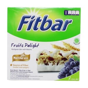 Fitbar Fruits 5 x 20g