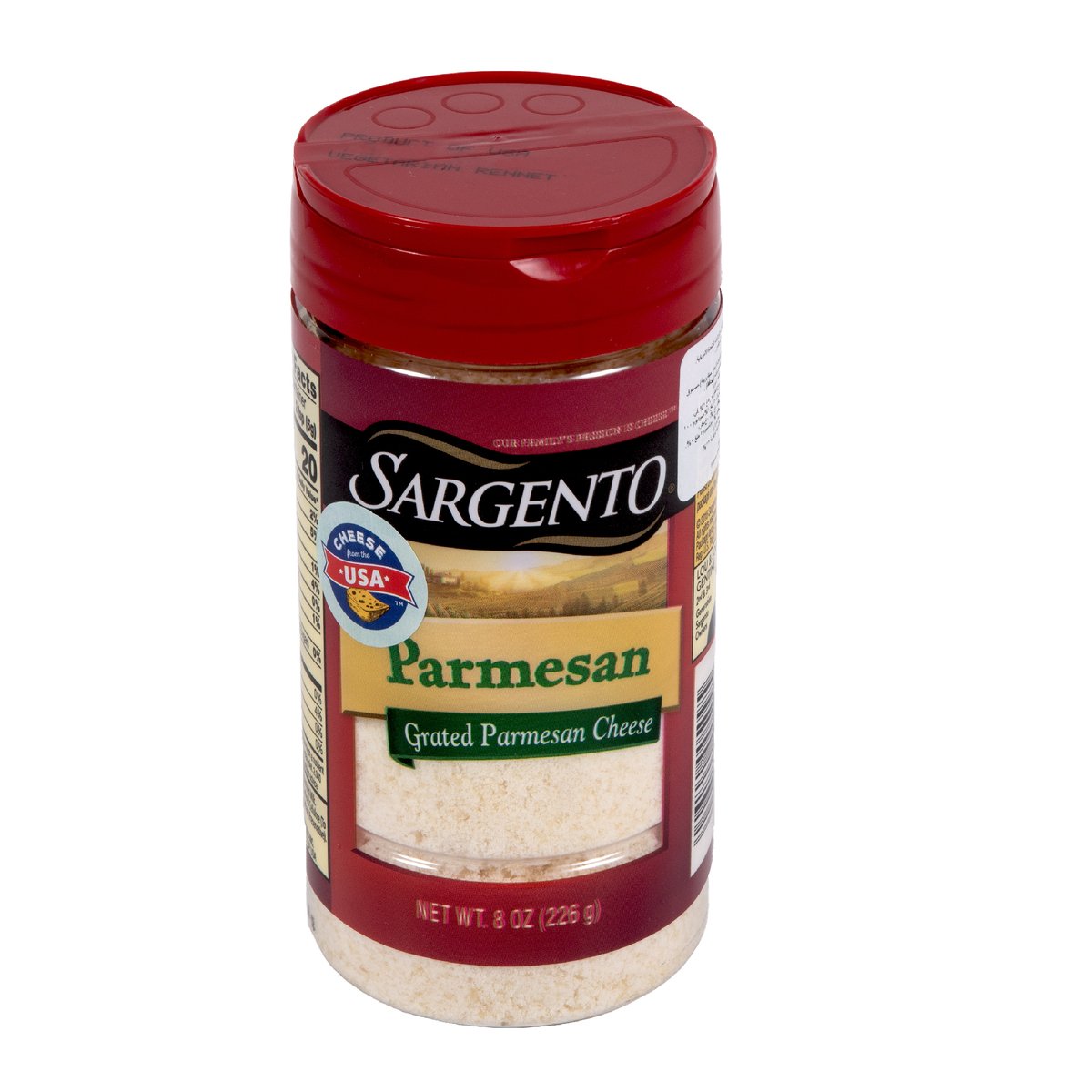 Sargento Grated Parmesan Cheese 226g