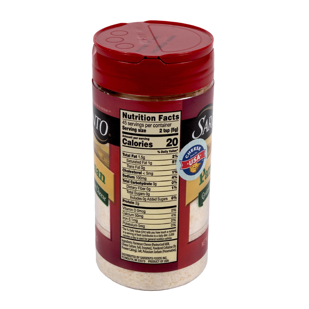 Sargento Grated Parmesan Cheese 226 g