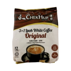 Chek hup White Coffee 3in1 Original 12 x 40g