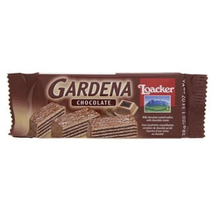 Loacker Gardena Milk Chocolate Coated Wafers With Chocolate Cream 38g