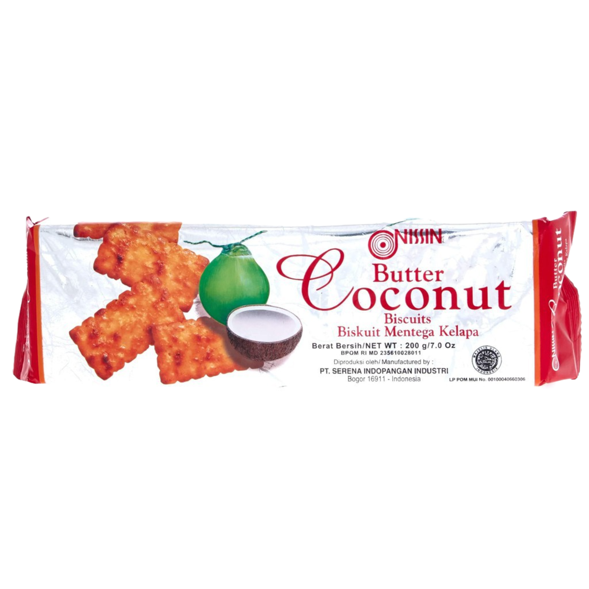Nissin Butter Coconut Biscuit 200g