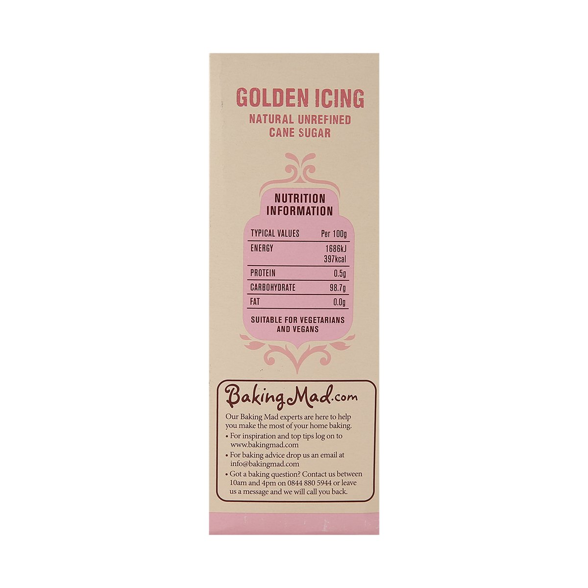 Billington's Golden Icing Sugar 500 g