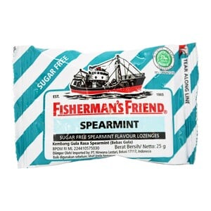 Fisherman's Friend Sugar Free Spearmint 25g
