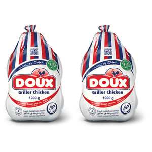 Doux Frozen Griller Chicken 1000g X 2pcs