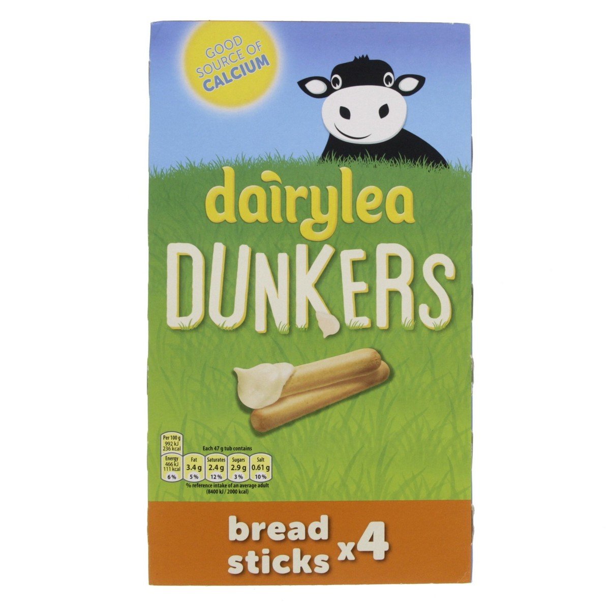 Kraft Dairylea Dunkers Bread Sticks 4 x 47 g