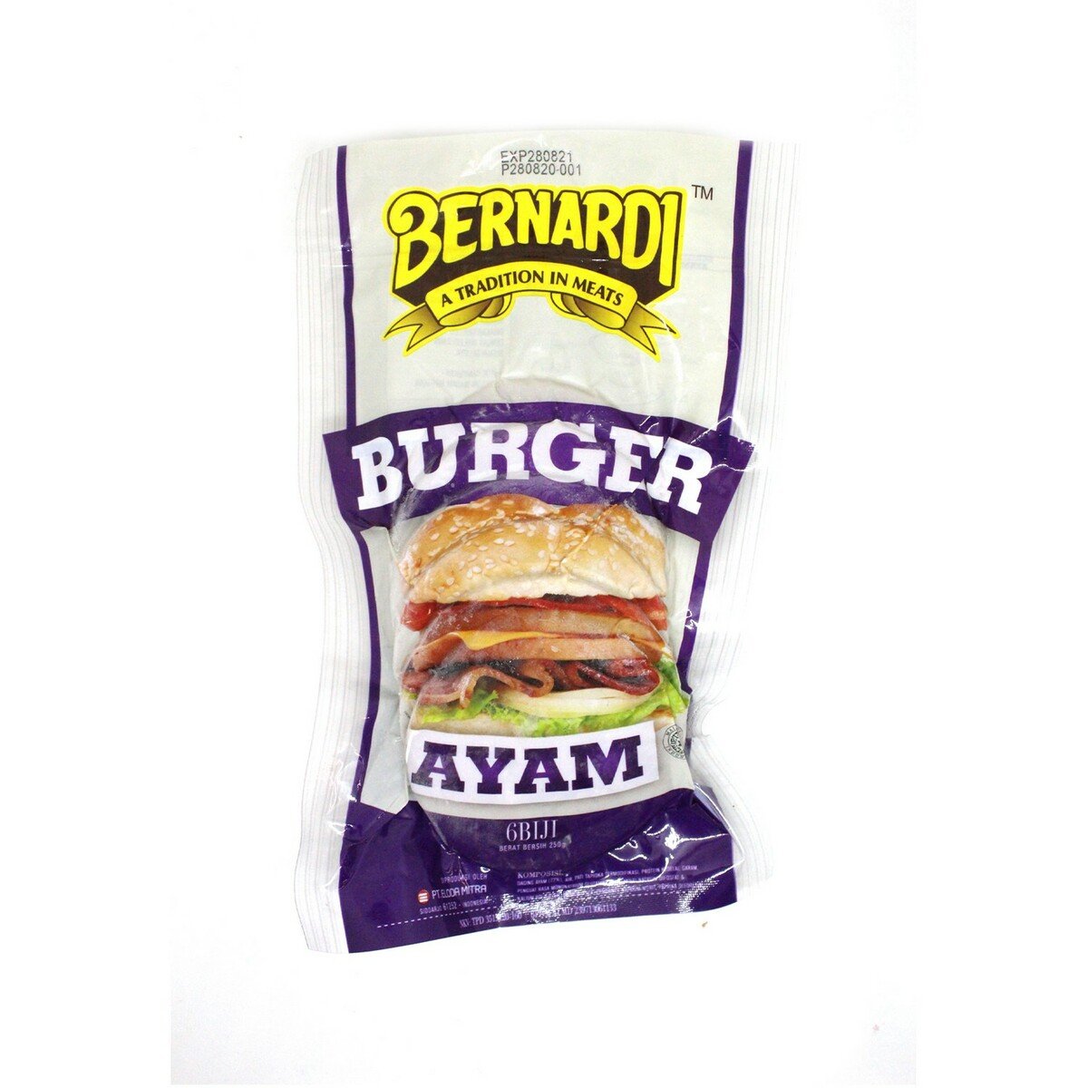 Bernardi Burger Ayam 6pcs
