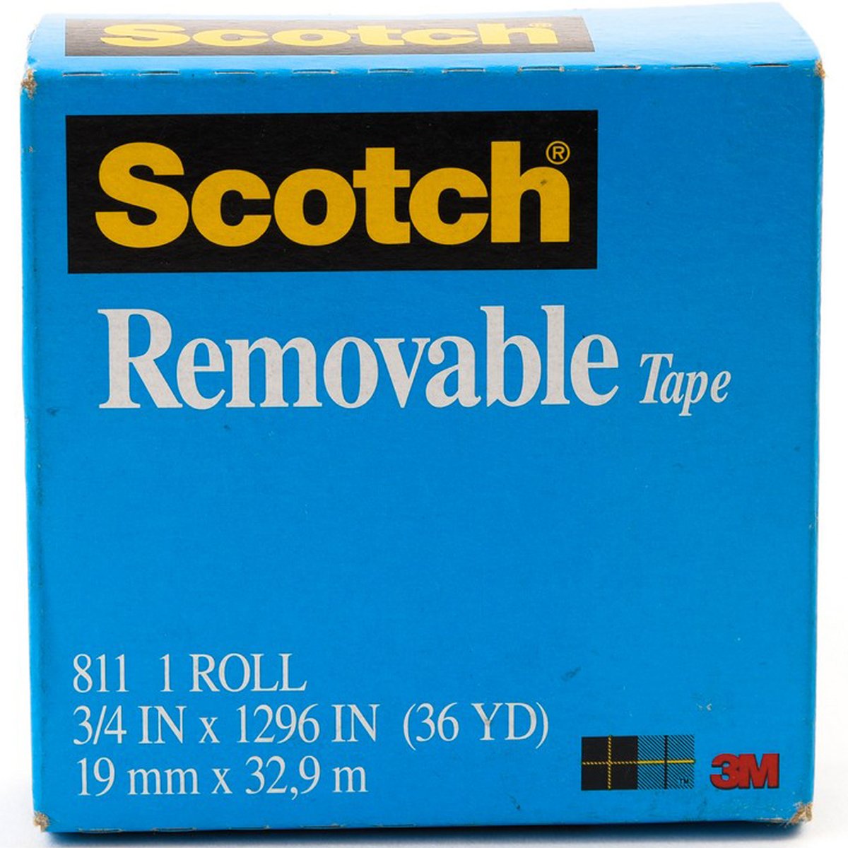3M Scotch Magic Tape Boxed Removable 3/4in x 36yards 1Pc