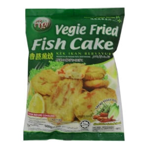Figo Vegie Fried FishCake 500g