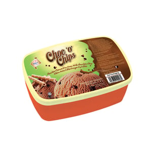King'S Regular Choc O' Chips Ice Cream 1.2Litre
