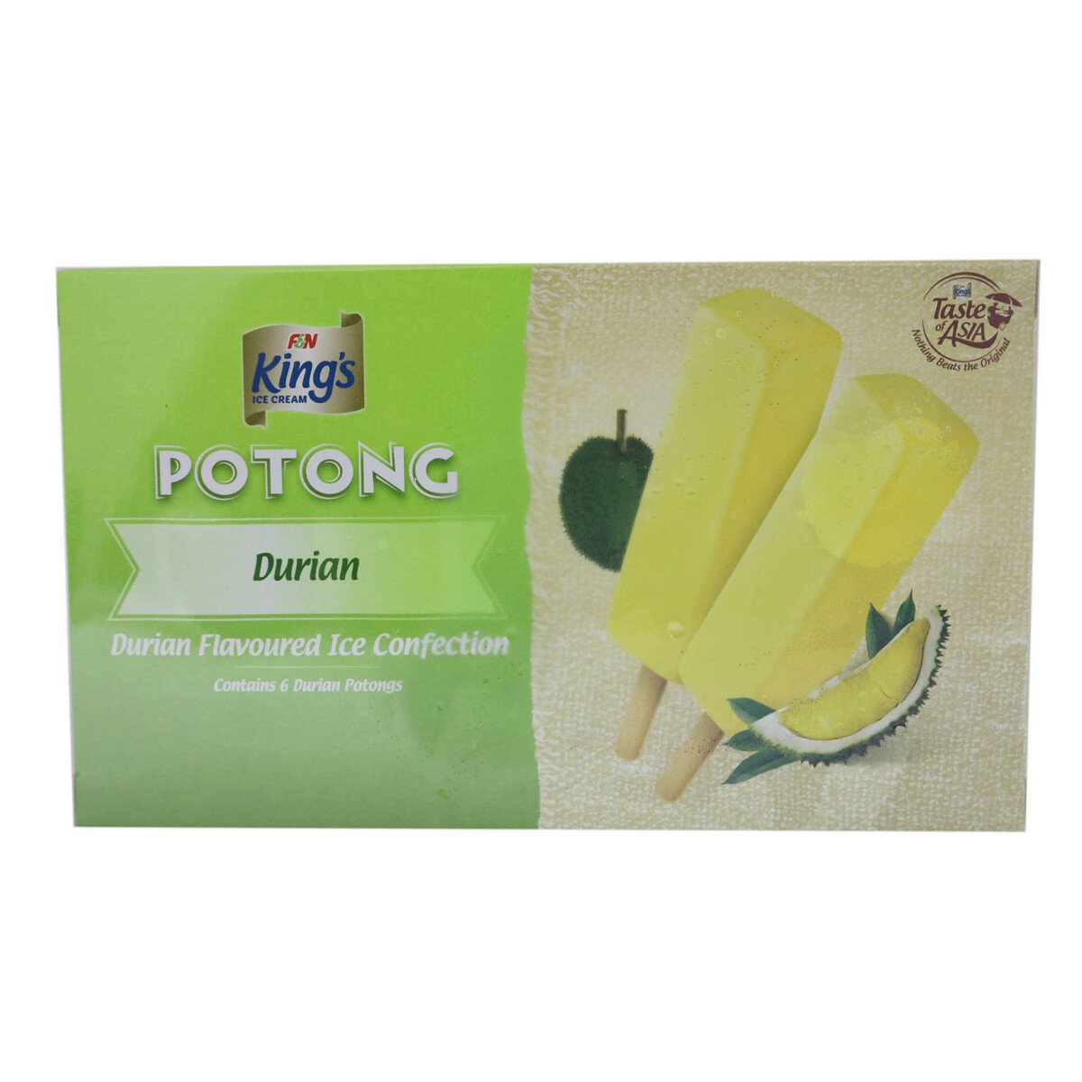 King's Potong Durian Pack 6 x 60ml