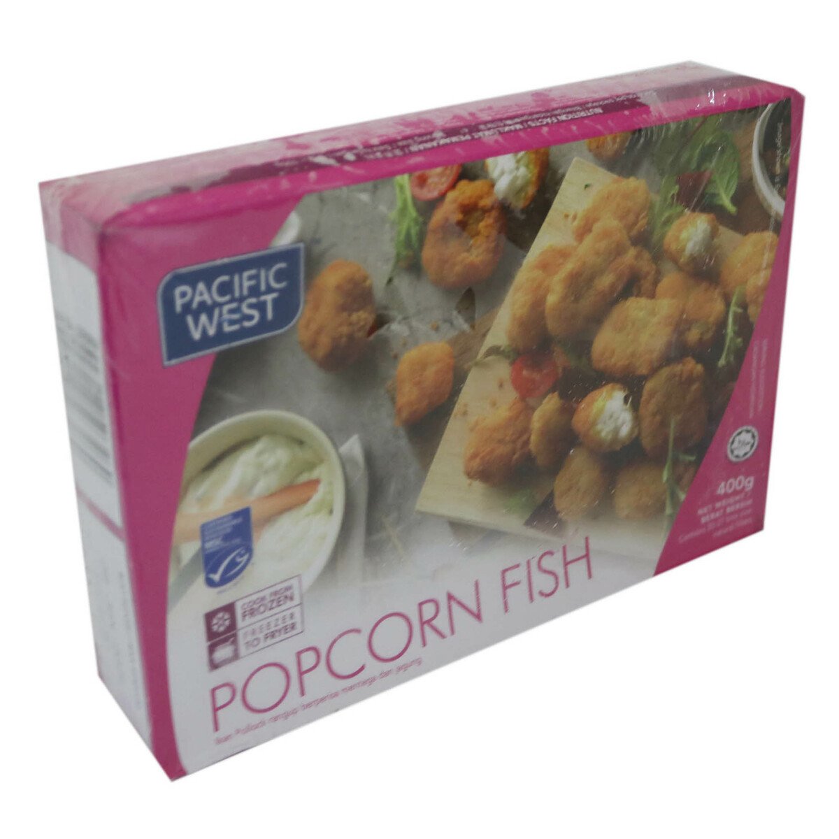 Pacific West Popcorn Fish 400g