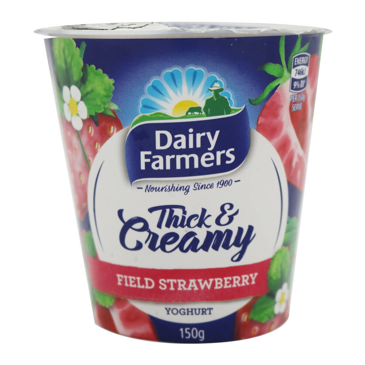 Dairy Farmers Thick & Creamy Strawberry 150g