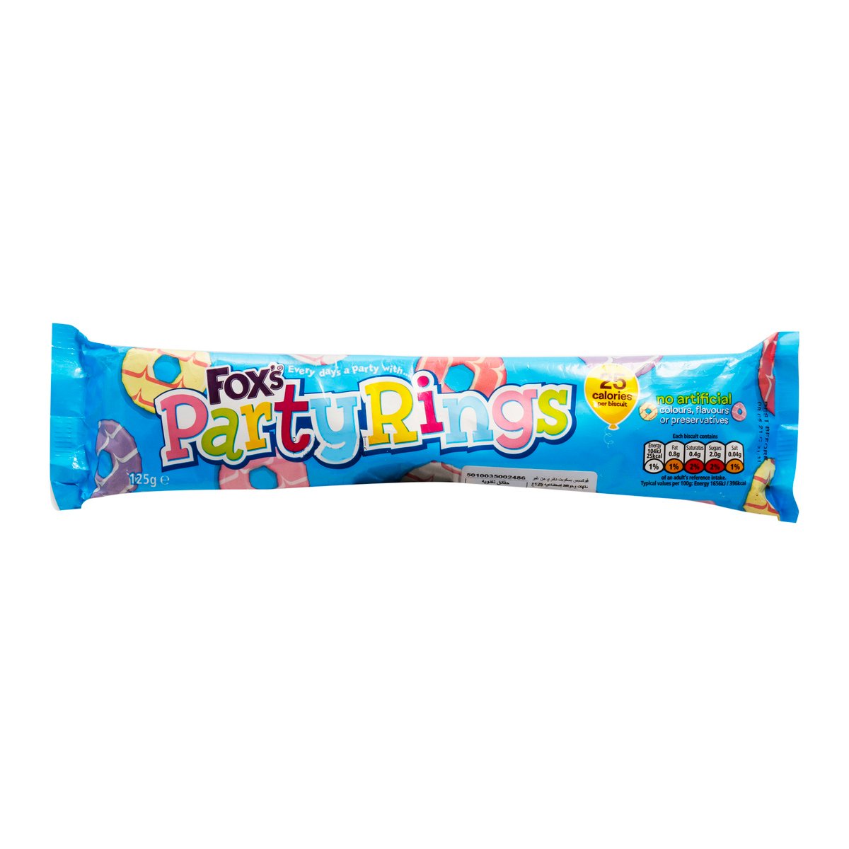 Fox's Party Rings Biscuits 125 g