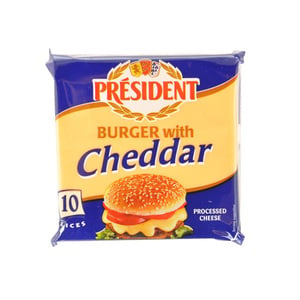 President Burger Cheddar Cheese 200 g