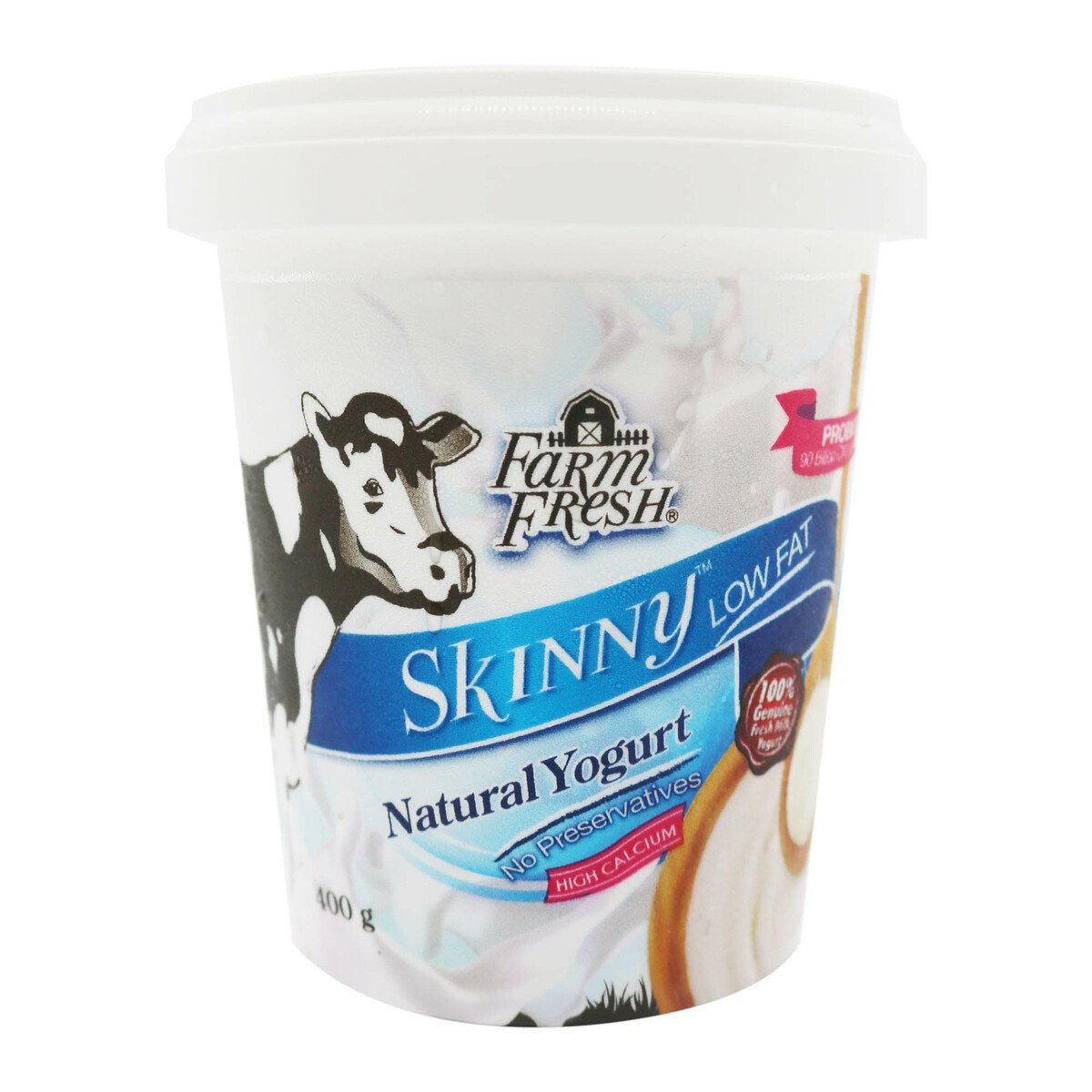 Farm Fresh Skinny Yogurt Tub 400g
