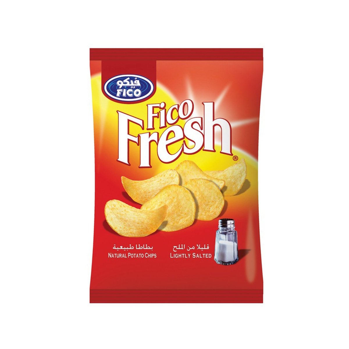 Fico Fresh Lightly Salted Potato Chips 20 x 16g