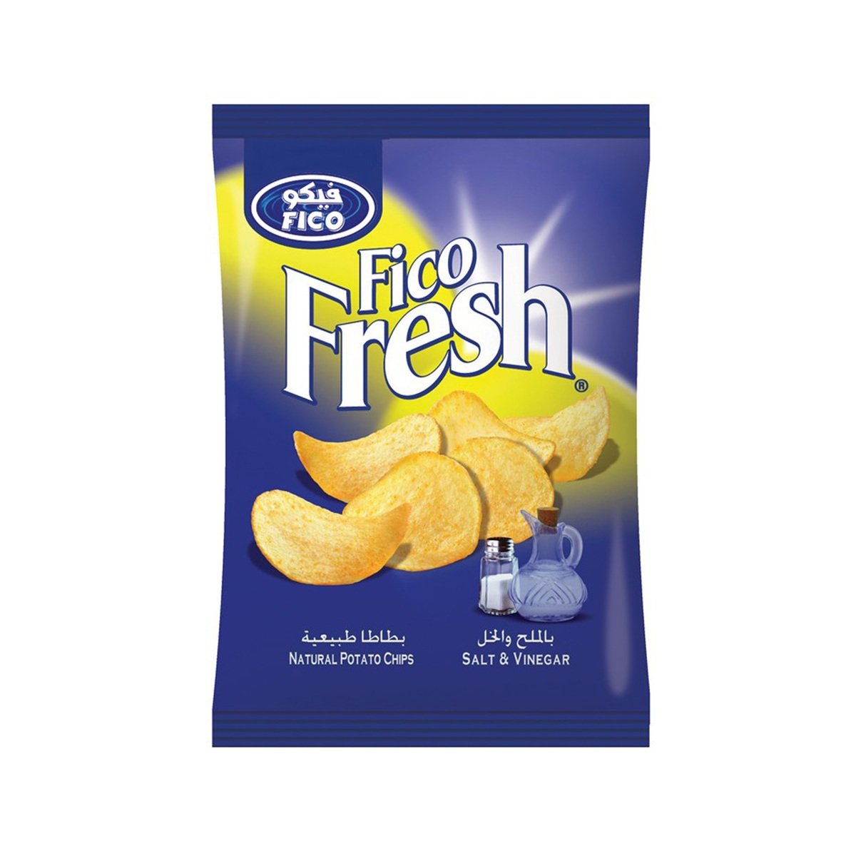Fico Fresh Salt & Vinegar Chips 20 x 14g