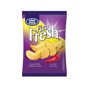 Fico Fresh Chips Hot Chilli 20 x 14g