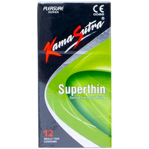 Kamasutra Super Thin Condoms 12pcs